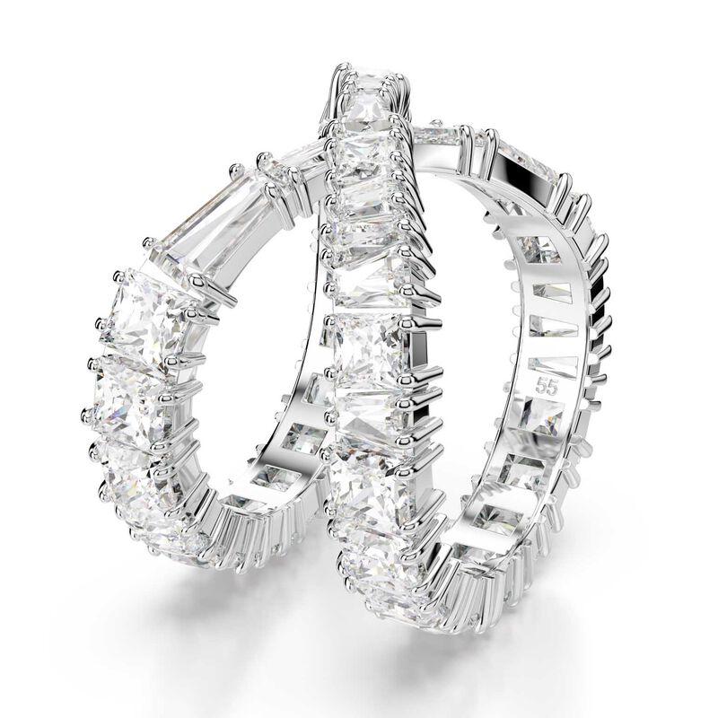 Swarovski Hyperbola Ring - Silver Tone 60 image number 9